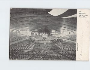 Postcard Auditorium Interior, Ocean Grove, New Jersey