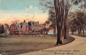 Beverly Massachusetts Summer Residence Historic Bldgs Antique Postcard K36726