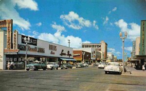 Cleveland Street Penneys Store Cars Clearwater Florida postcard