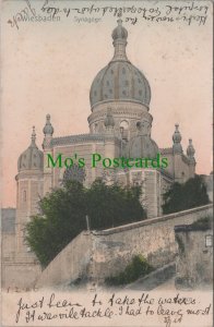 Germany Postcard - Wiesbaden Synagoge  RS35500