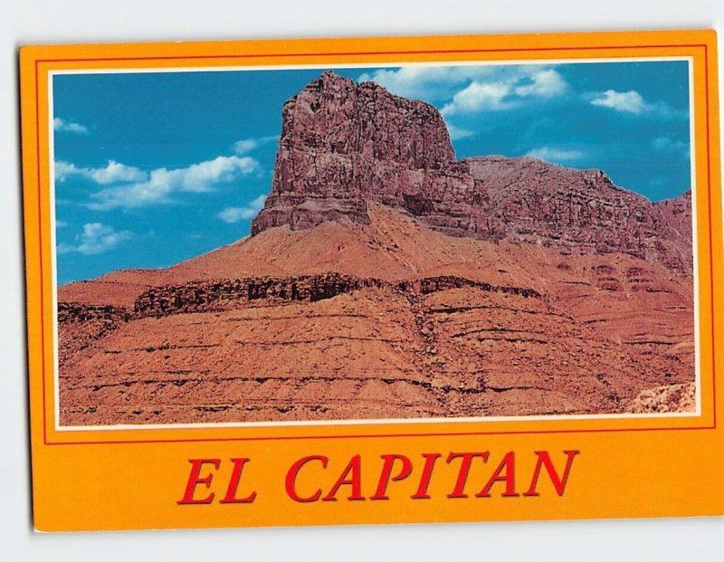 Postcard El Capitan El Paso Texas USA