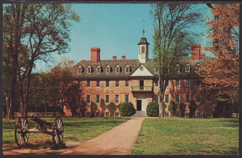 Wren Building,William and Mary,Williamsburg,VA Postcard BIN