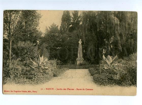 155737 FRANCE NANCY Buste de Crevaux Vintage RPPC to RUSSIA