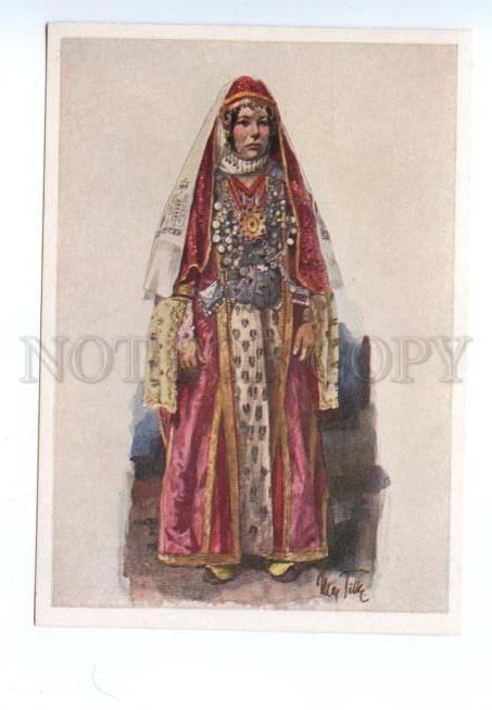 141714 CAUCASUS Types GEORGIAN Dzhavakhk Woman by TILKE OLD PC