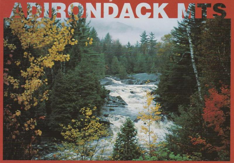 Beautiful Adirondack Mountain View NY, New York pm 1996