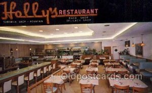 St Petersburg Florida USA Hollys Restaurant Unused 