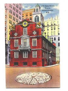 State Building, Clock, Boston Massachusetts,