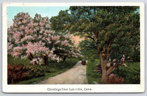 1931 Greetings From Lakeville Connecticut Home Road Attractions Posted Postcard