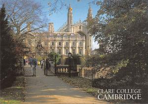 uk2080 clare college cambridge real photo uk