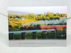 The Valley Rattler Gympie Queensland Australia Railway Postcard