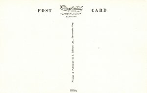 Vintage Postcard Shakespeare Memorial Theater Stage Theatre Stratford-Upon-Avon