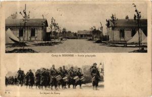 CPA SISSONNE Camp de Sissonne, Sortie principale Le depart du Camp (280265)