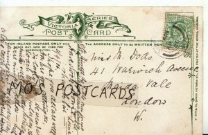 Genealogy Postcard - Dods - 41 Warwick Avenue - Maida Vale - London - Ref 7766A