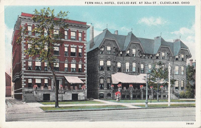 US OHIO CLEVELAND FERN HALL HOTEL EUCLID AVENUE