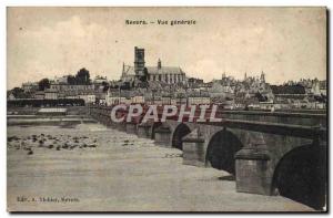 Old Postcard Nevers General view