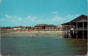 Tybee Island Savannah Beach GA Postcard PC485