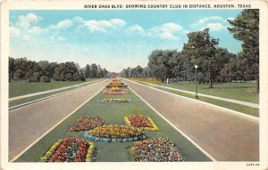 River Oaks Blvd. Country Club  - Houston, Texas TX