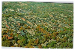 Postcard AERIAL VIEW SCENE Goshen Indiana IN AU0205