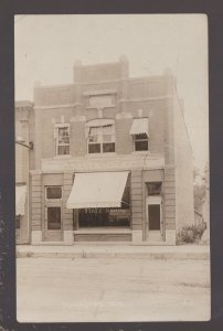 Markesan WISCONSIN RPPC c1910 STATE BANK MAIN STREET nr Waupun Princeton WI KB