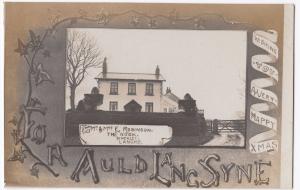 Lancashire; The Nook, Dinckley, Langho RP PPC, Unposted, Xmas Card, By JW Shaw