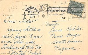 Merry Christmas Christmas Postage Date Used 