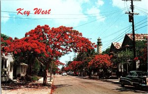 Chrome HOUSES SCENE Key West Florida FL AH8184