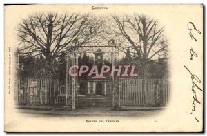 Old Postcard Luxeuil Entree Des Thermes