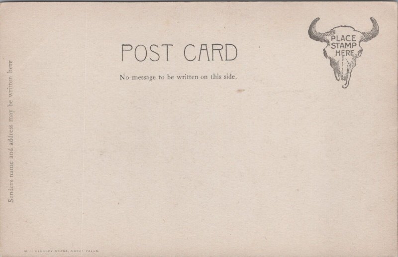 Canada Mount Rundle Banff Vintage Postcard C074