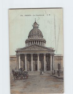 Postcard Le Panthéon Paris France