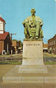 Abraham Lincoln statue Hodgenville Kentucky  