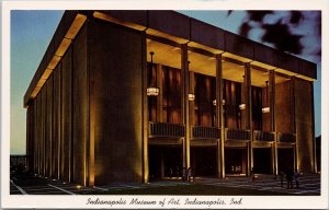 Indianapolis Museum of Art IN Indiana Newfields Art Gallery c1976 Postcard H25