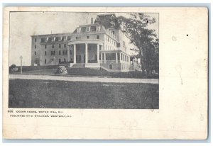 c1904 Ocean House Exterior Building Watch Hill Rhode Island RI Vintage Postcard