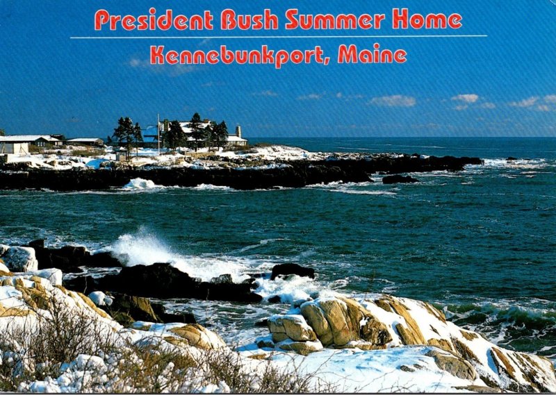 Maine Kennebunkport President Bush Summer Home