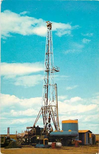 A Typical Oil Well in the Williston Basin North Dakota ND