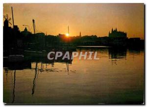 Modern Postcard Palma de Mallorca Amanecer