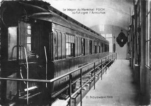 Br44961 Chemin de Fer train Railway Foret de Compiegne wagon du marechal foch
