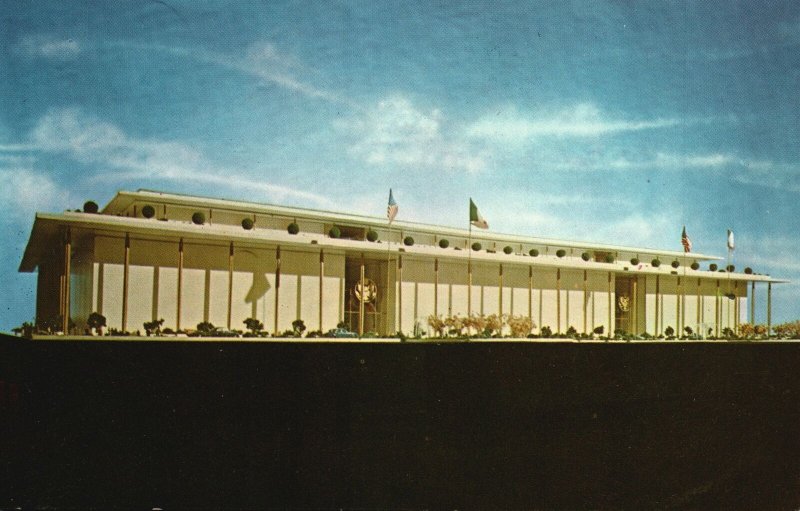 Postcard John F. Kennedy Center Performing Arts Under Construction Washington DC