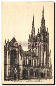 Old Postcard Quimper La Cathedrale