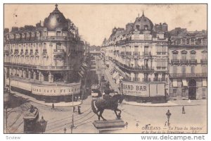 La Place Du Martroi Et La Rue De La Republique, ORLEANS (Loiret), France, 190...