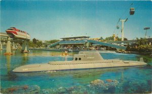 Amusement Disneyland Anaheim California Submarine Ride Postcard 20-5668