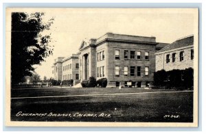 c1940's Government Buildings, Calgary Alberta Canada Unposted Postcard