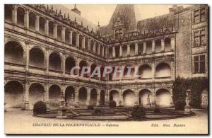 Old Postcard Chateau de La Rochefoucauld Galleries