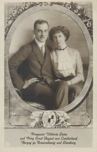 Princess Viktoria Luise and Prince Ernst August of Cumberland German Royalty 