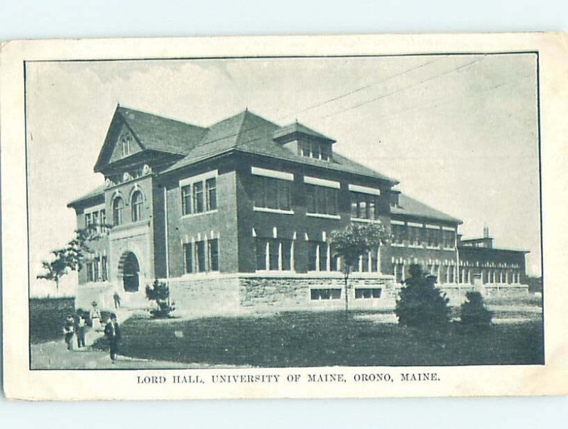 Pre-Chrome UNIVERSITY SCENE Orono Maine ME AG9431