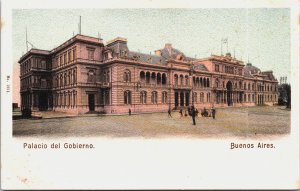 Argentina Palacio de Gobierno Buenos Aires City Hall  Vintage Postcard C076