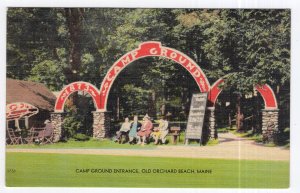 Old Orchard Beach, Maine, Camp Ground Entrance