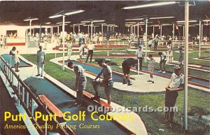 Putt Putt Golf Courses Miniature Golf Unused 