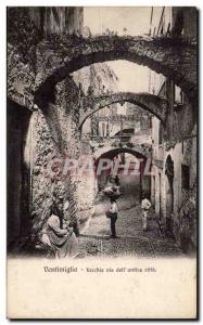 Italy - Italia - Italy - Ventimiglia - Vecchia via dell anticca citta - Old P...