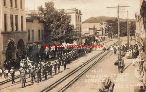 WV, Saint Marys, West Virginia, RPPC, IOOF Memorial Parade Sept 26 1909