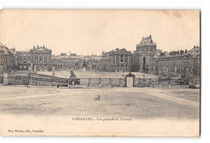 Versailles France Postcard 1901-1907 General View of the Castle